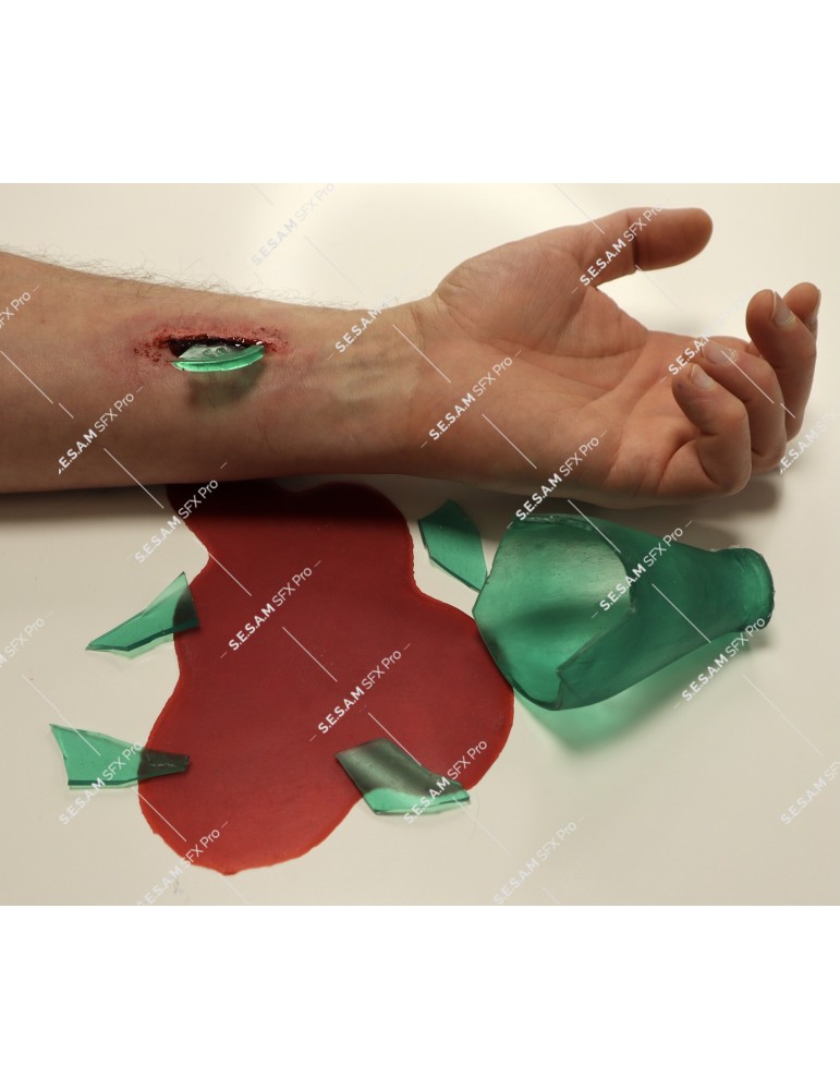 Petite flaque de sang