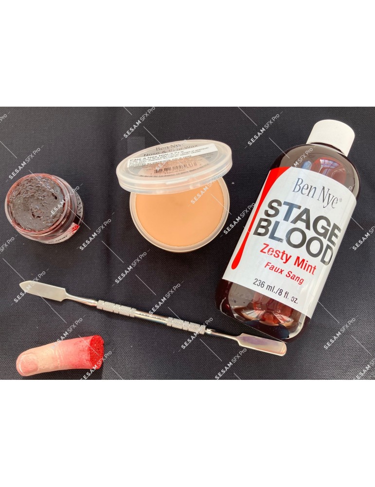 Doigt coupé en mousse