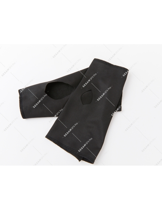 2 manchettes cache filet