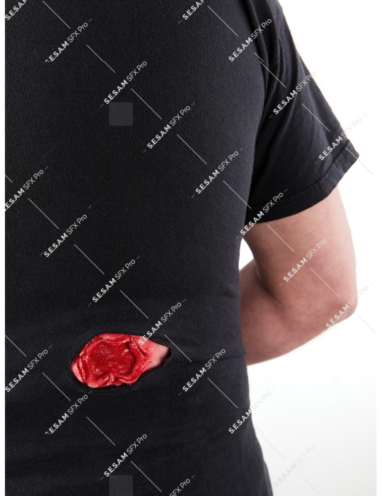 Plaie par balle sortie moyenne