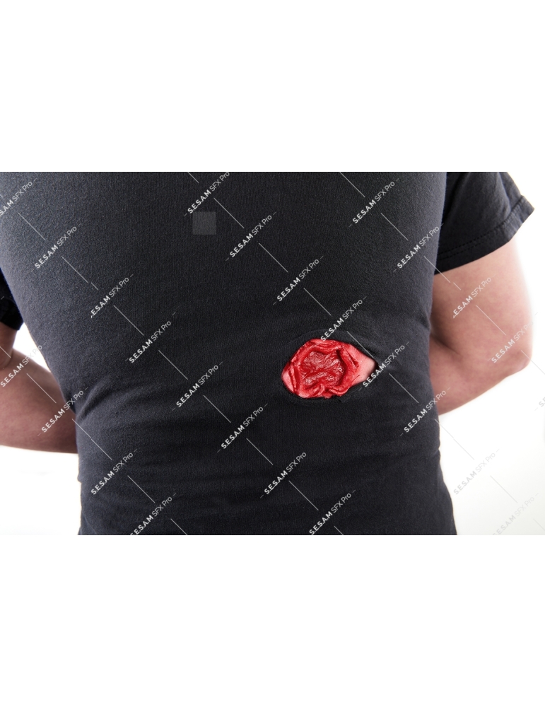 Plaie par balle sortie moyenne