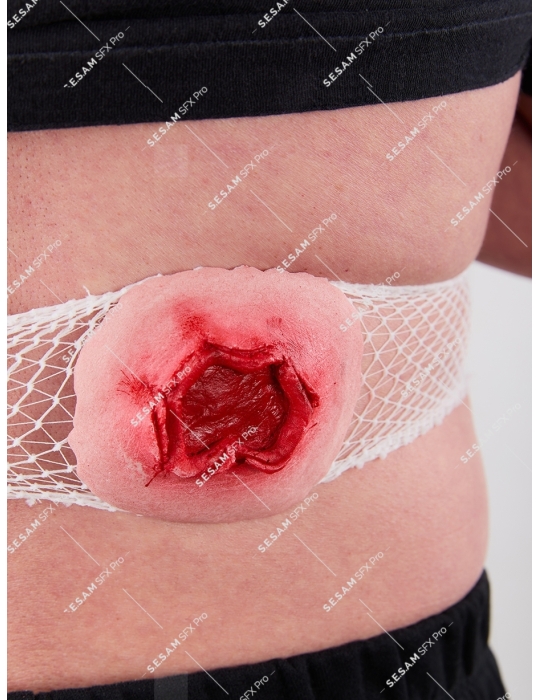 Plaie par balle sortie moyenne