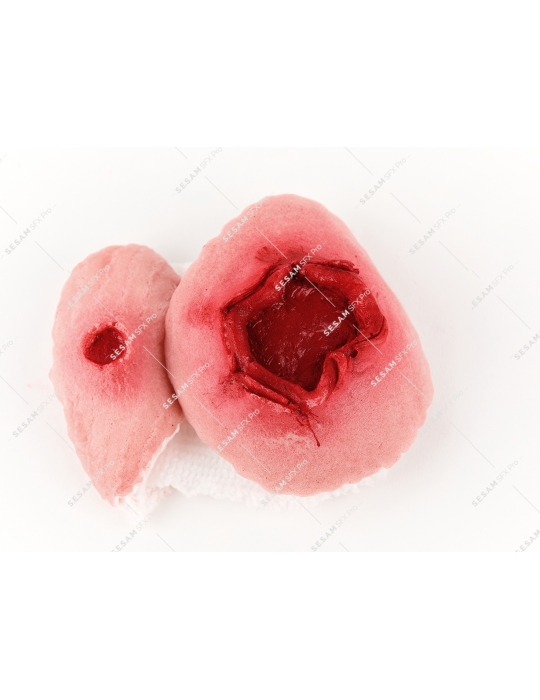 Plaie par balle sortie moyenne