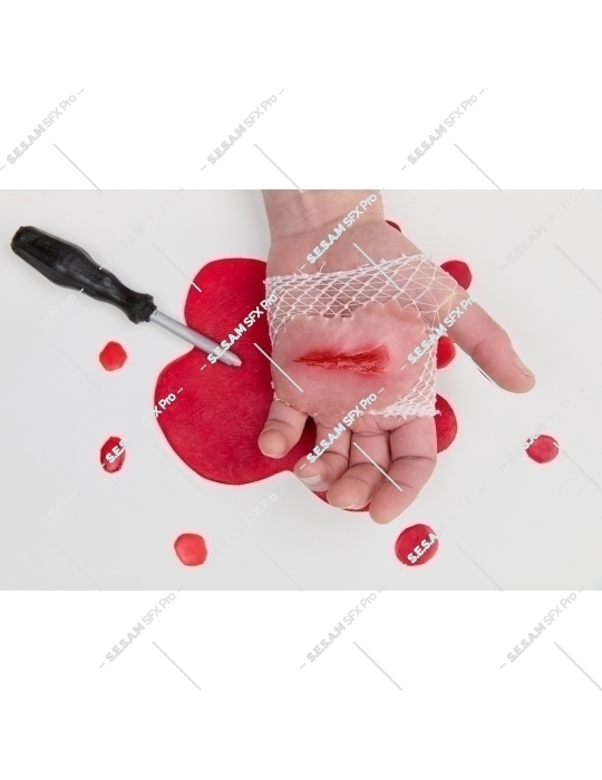 Petite flaque de sang réaliste | Formation SST & secourisme