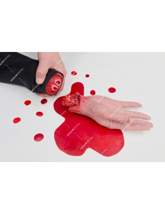 Grande flaque de sang