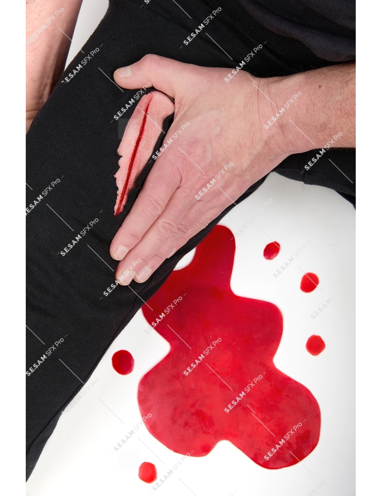 Grande flaque de sang