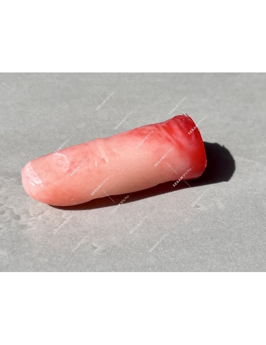 Doigt sectionné en silicone