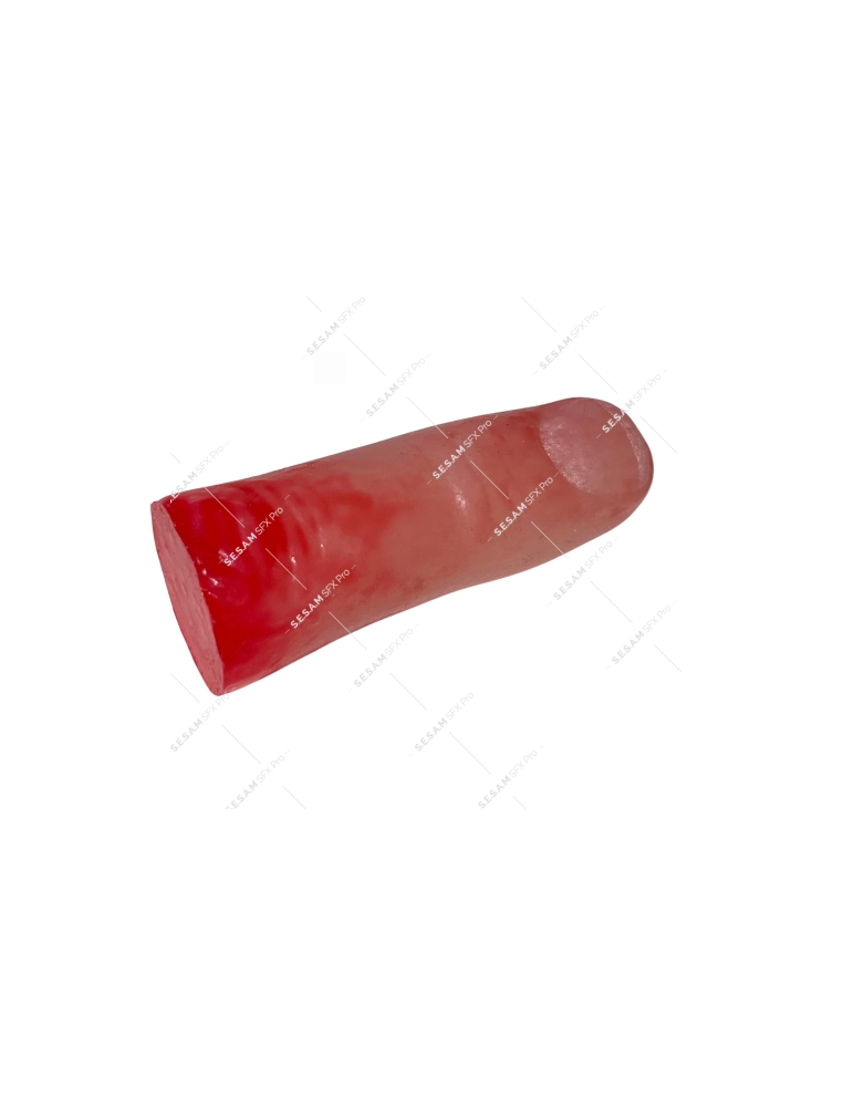 Doigt sectionné en silicone