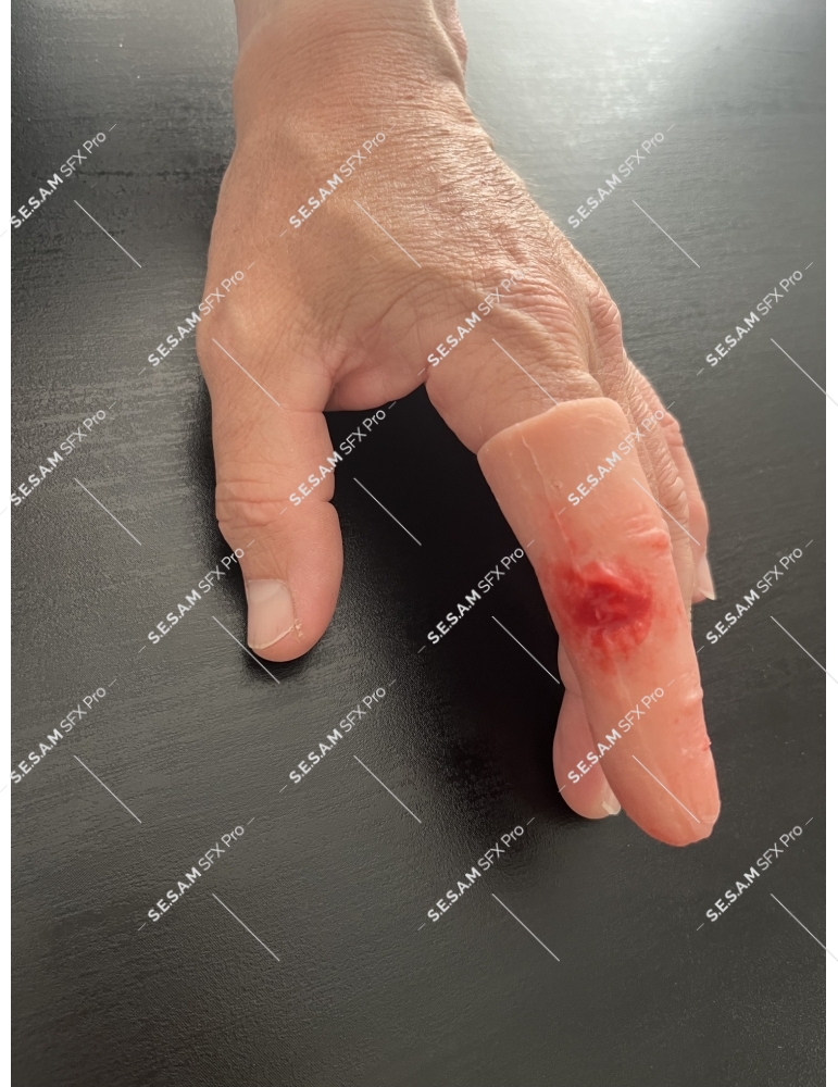 doigt entaillé